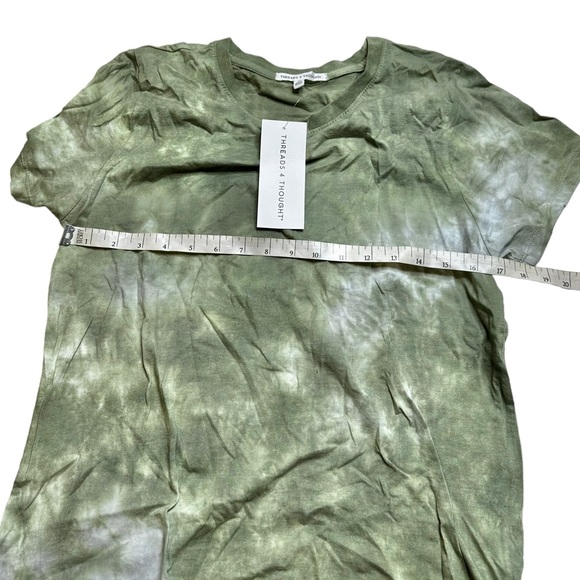 Threads 4 Thought Green Tie Dye T-Shirt Nordstrom Size Medium New With Tags - Picture 5 of 6
